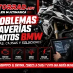 Problemas y averías frecuentes en motos BMW con síntomas, causas y diagnóstico en taller especializado